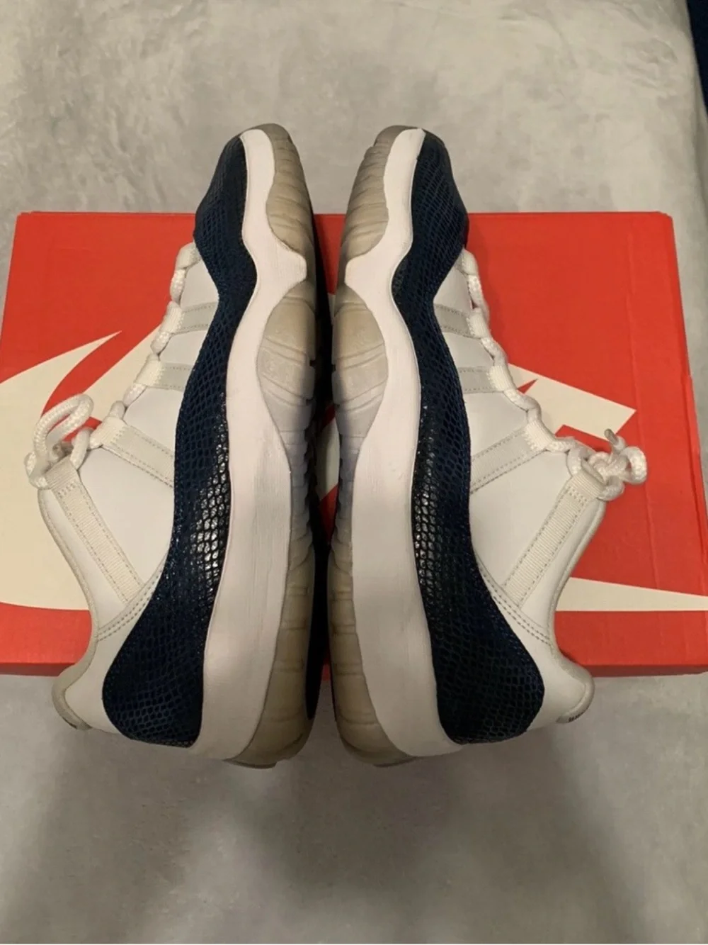 Jordan 11 Retro Low Snakeskin 2019 Size 9